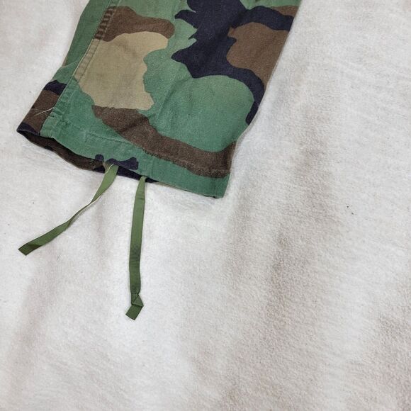 Military Pants Mens Sz M US Army Woodland Camo Liner Cold Y2k Gorpcore Grunge - Picture 6 of 15